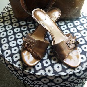 Authentic Louis Vuitton vernis sandals